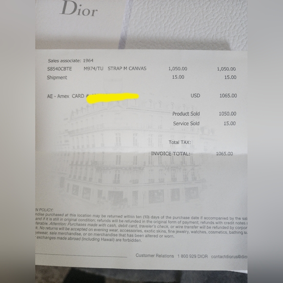 Christian Dior Canvas Bag strap - Picture 11 of 12